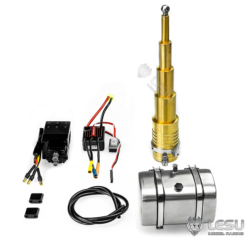 Hydraulic Floor Jack - Układ hydrauliczny 1/14 LESU podnośnik hydrauliczny