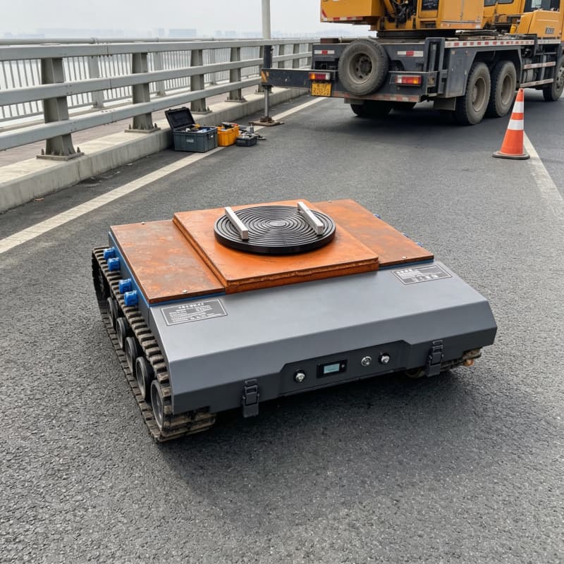 Heavy Equipment Logistics - Przemysłowy zdalnie sterowany wózek akumulatorowy 55