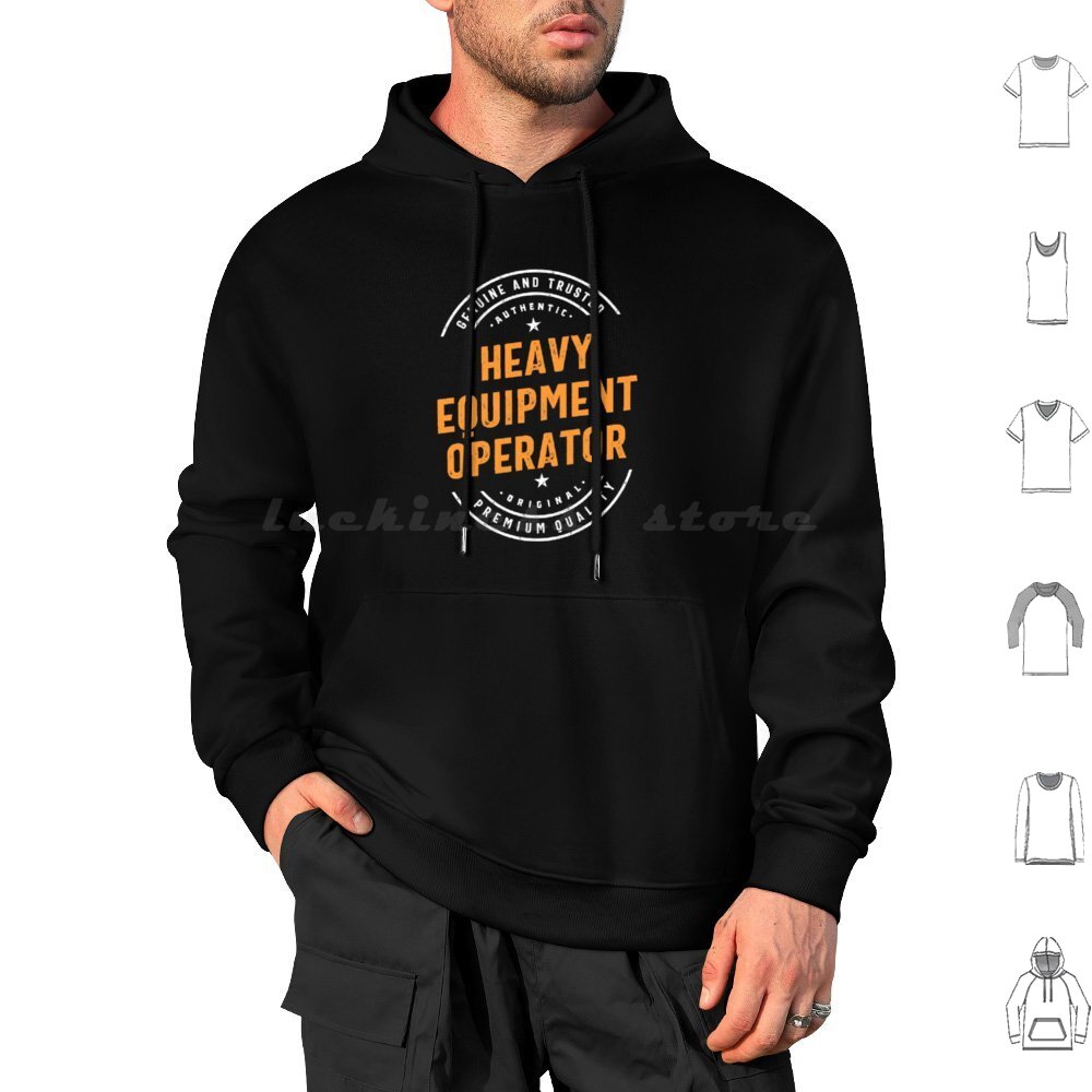 Heavy Equipment Jobs - Bluzy dla operatorów maszyn budowlanych z