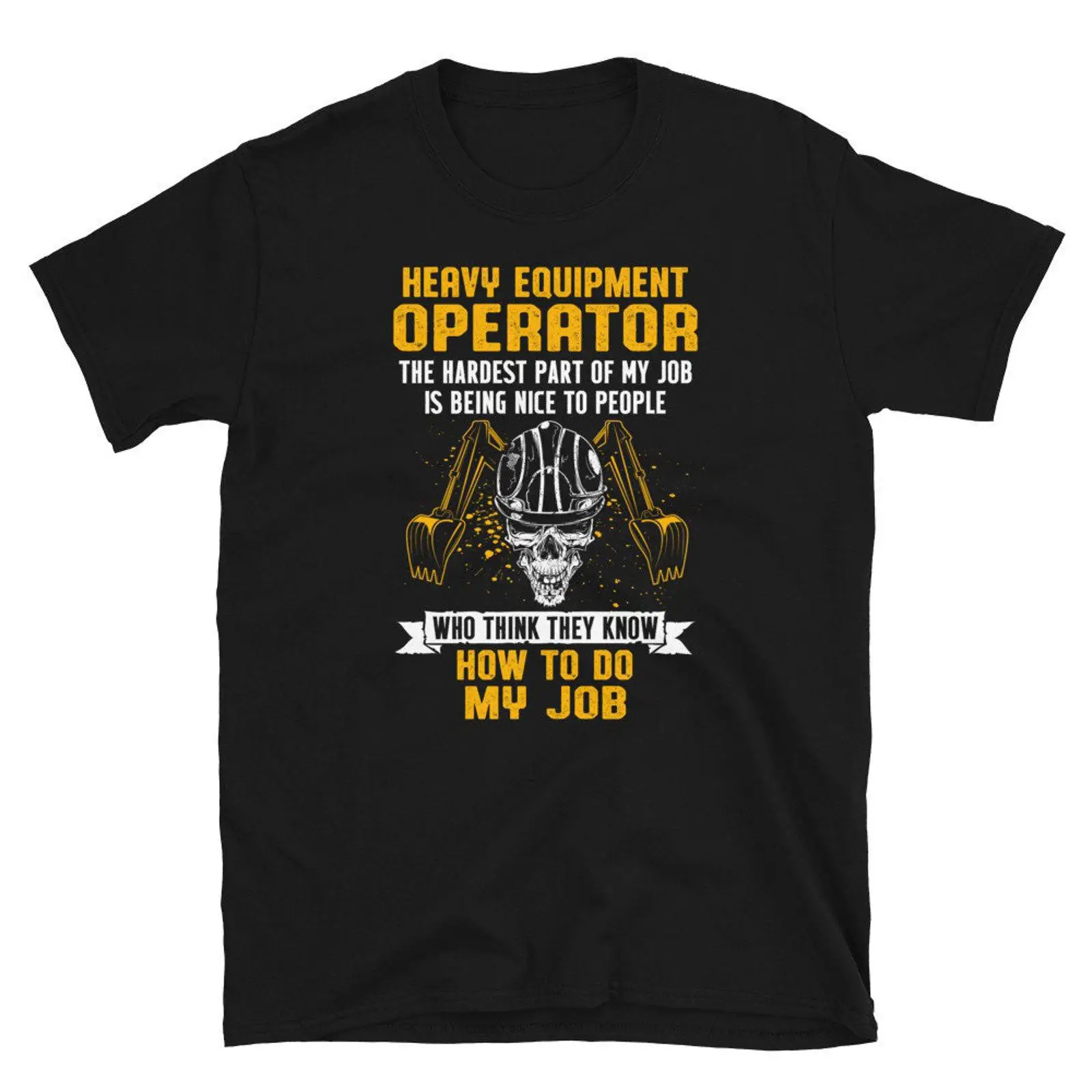 Heavy Equipment Jobs - Koszulka dla operatora ciężkiego sprzętu -