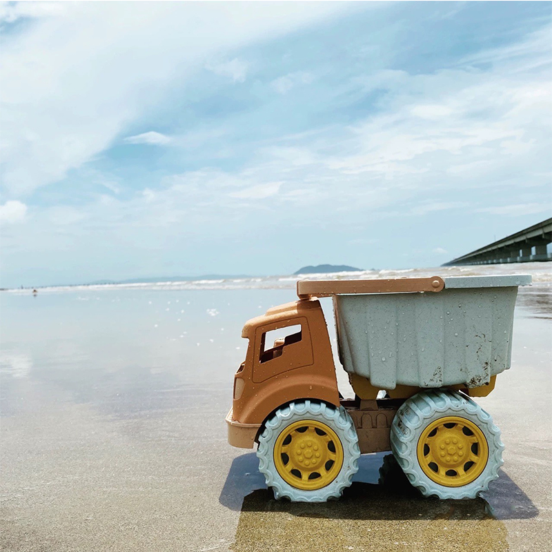 Dump Truck Toy - 1szt Zabawka plażowa samochód wywrotka ciężarówka