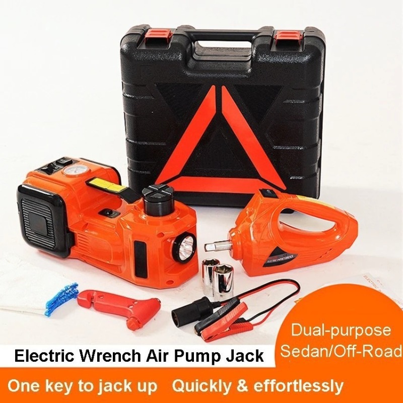 Hydraulic Floor Jack - Elektryczny hydrauliczny podnośnik samochodowy 12V, wersja