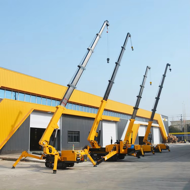 Heavy Equipment For Construction - Dźwig pająk hydrauliczny 8T, wytrzymały mini