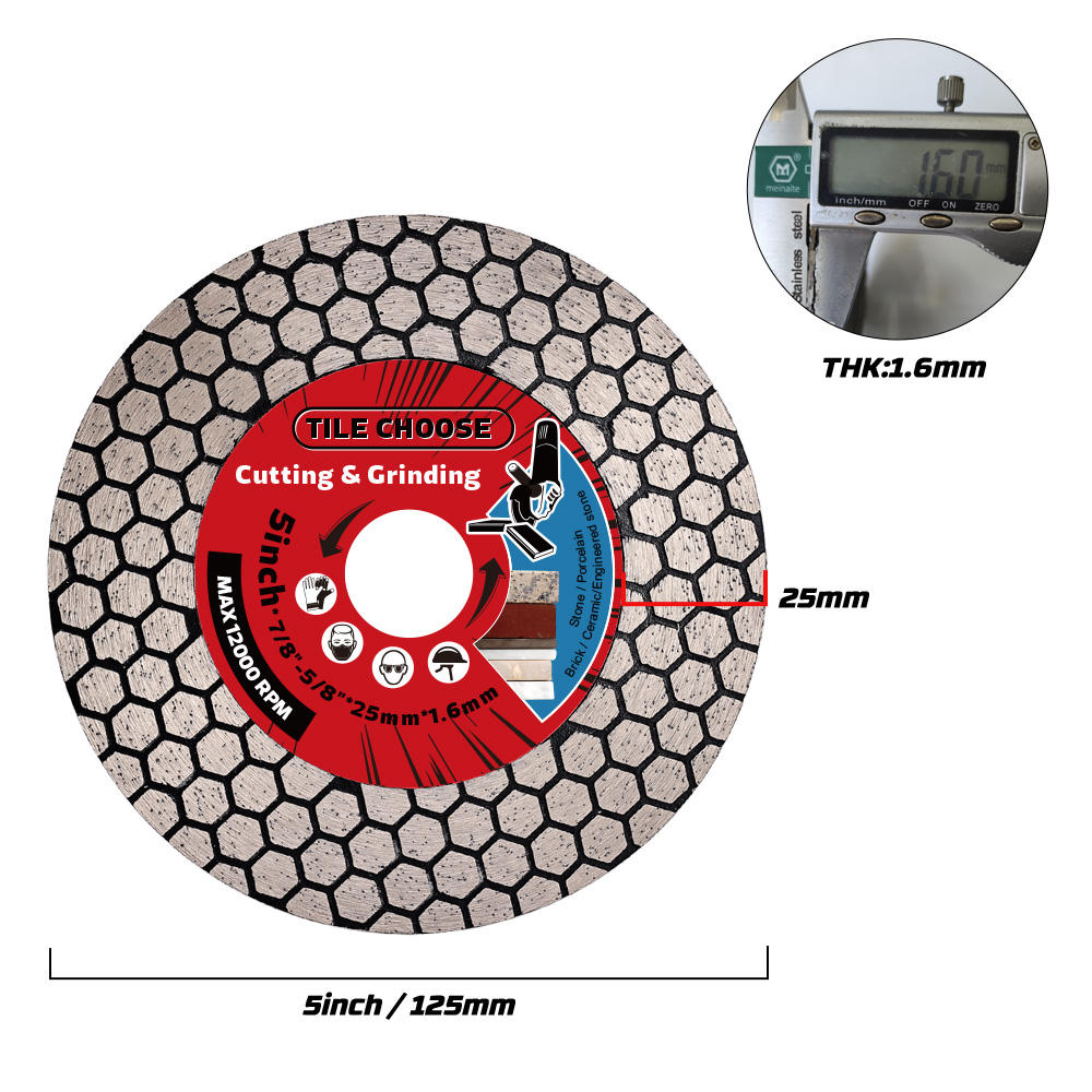 D115mm/125mm diamentowe ostrze – Brick Cutting Saw recenzja i cena