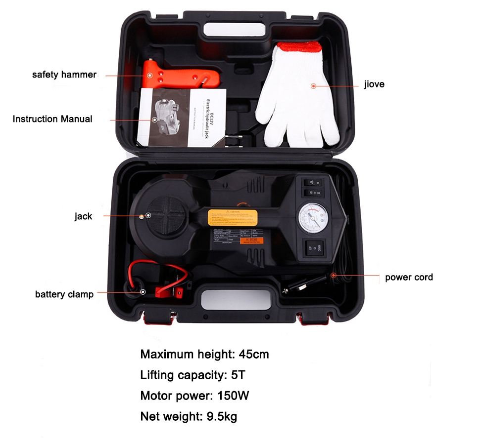 Elektryczny podnośnik hydrauli – Hydraulic Floor Jack recenzja i cena
