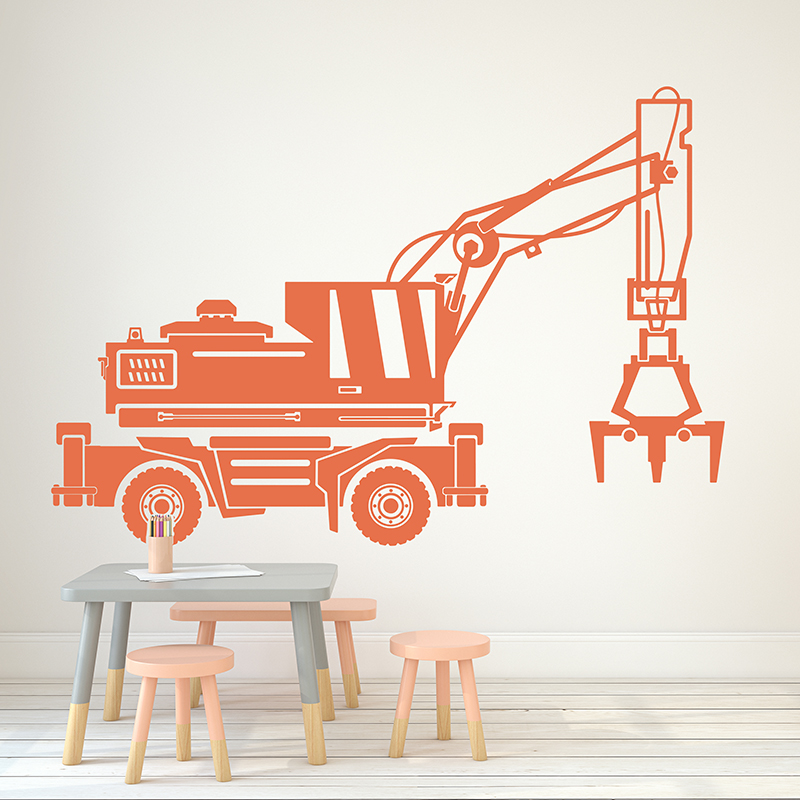 Duża konstrukcja Samochód Kopa – Heavy Equipment Stickers recenzja i cena