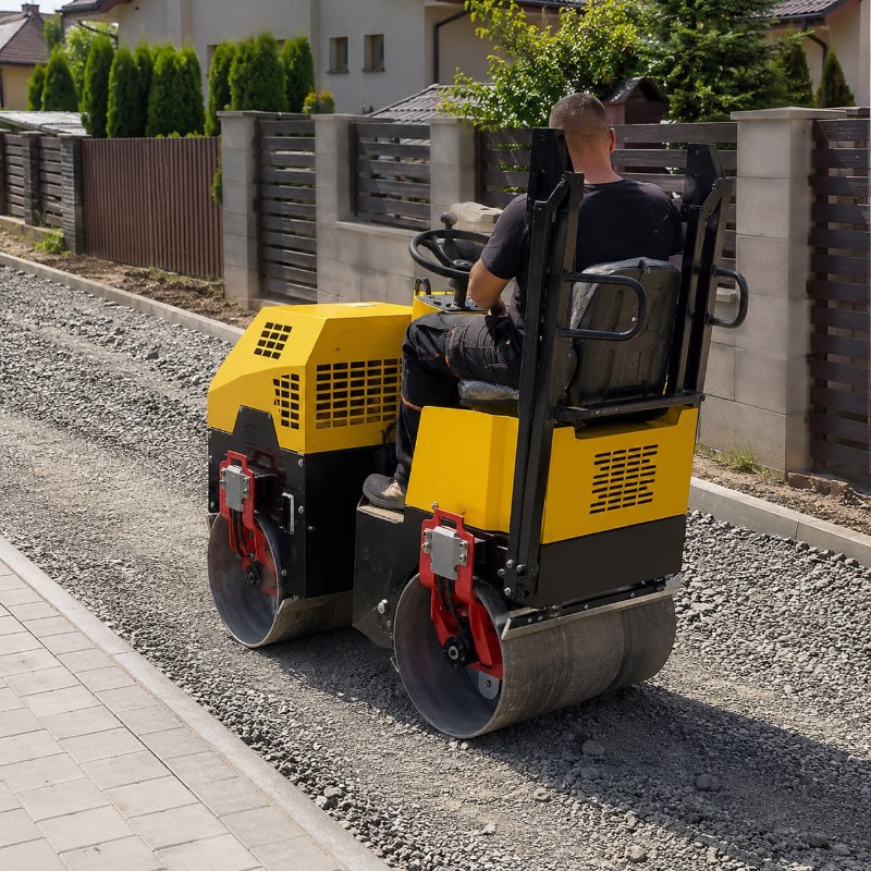 Walec wibracyjny dwubębnowy, m – Heavy Equipment For Construction recenzja i cena