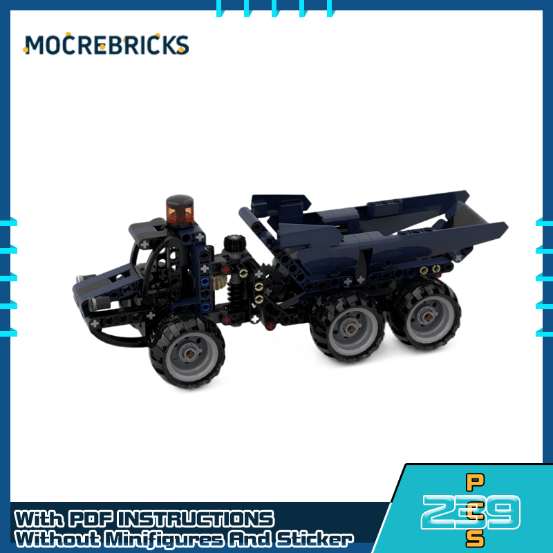 MOC Urban Advanced Building Bl – Dump Truck Toy recenzja i cena